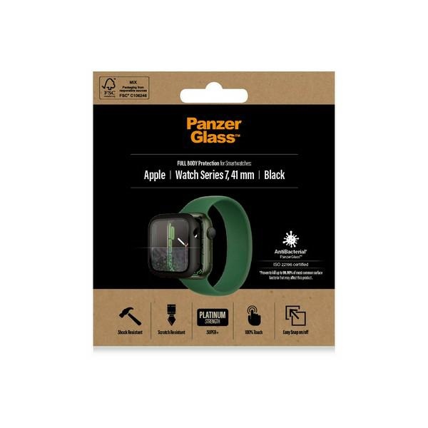 PanzerGlass Apple Watch 7 (41 mm) aizsargvāciņš Full Body, melns