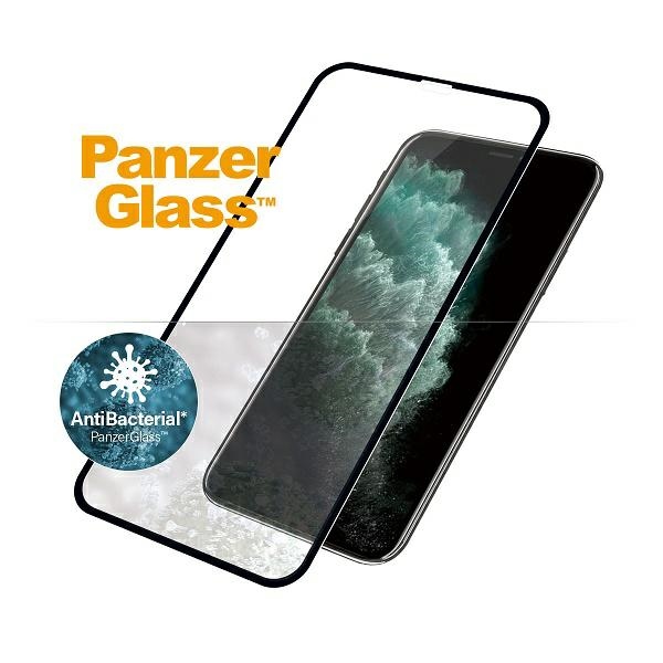 Антибактериальное закаленное стекло PanzerGlass E2E Super+ для iPhone XS Max / 11...