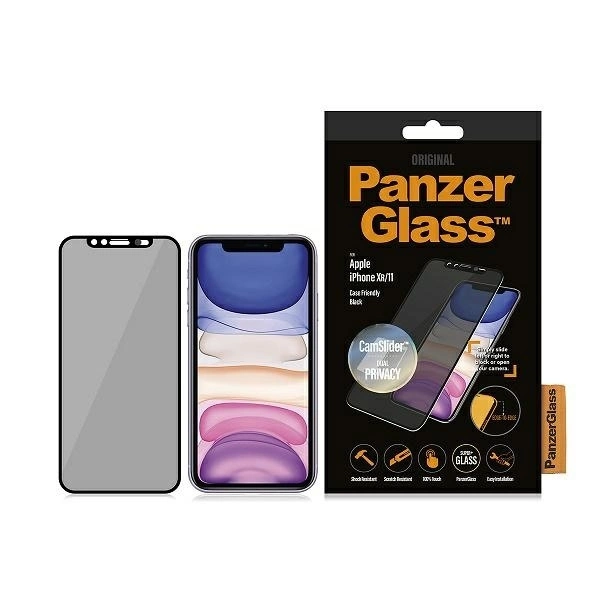 Закаленное стекло PanzerGlass E2E Super+ с защитой камеры для iPhone XR / 11 -...