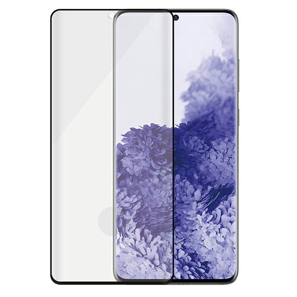 PanzerGlass Samsung Galaxy S21 Ultra Screen Protector E2E Microfracture, Black Frame