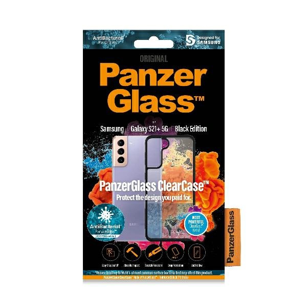 Чехол PanzerGlass ClearCase для Samsung Galaxy S21+, прозрачный / черный