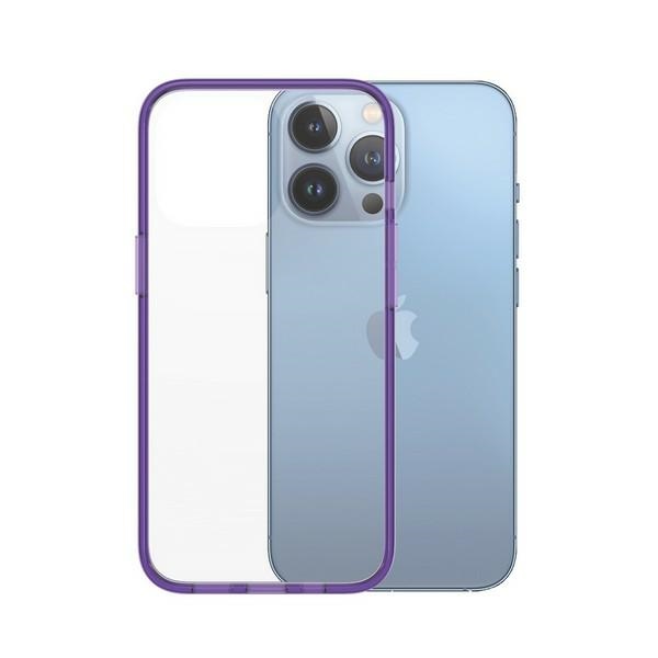 PanzerGlass iPhone 13 Pro vāciņš ClearCase, caurspīdīgs violets