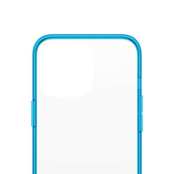 PanzerGlass iPhone 13 Pro Case ClearCase Antibacterial, Transparent Blue