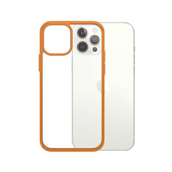 PanzerGlass iPhone 12 / 12 Pro vāciņš ClearCase, caurspīdīgs oranžs