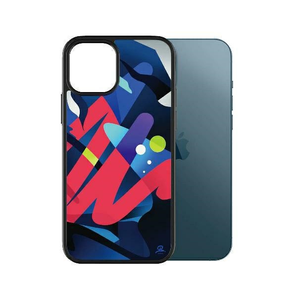 Apple iPhone 12 Pro Max 6.7\'\' PanzerGlass ClearCase Antibacterial Mikael B Limited Artist Edition Case Cover,...