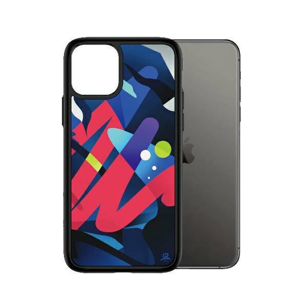 Panzerglass iPhone 11 Pro vāciņš ClearCase Mikael B Limited Edition, daudzkrāsains