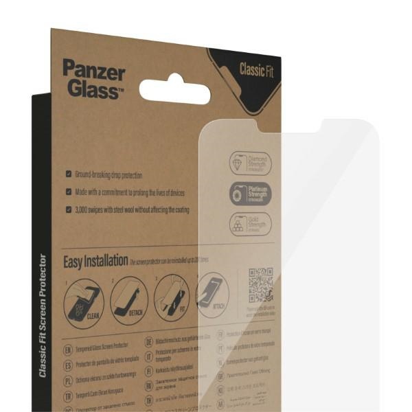 PanzerGlass Classic Fit Screen Protector for iPhone 14 Plus / 13 Pro Max