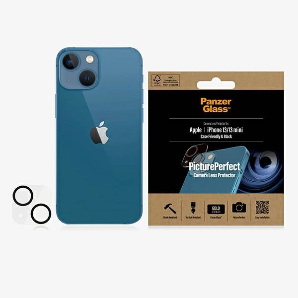 PanzerGlass kameras aizsargs iPhone 13 / mini tālrunim | Camera Protector for