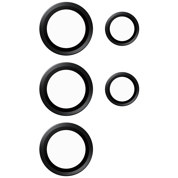 Защита камеры PanzerGlass Hoops для Samsung Galaxy S24 Ultra - с черной рамкой