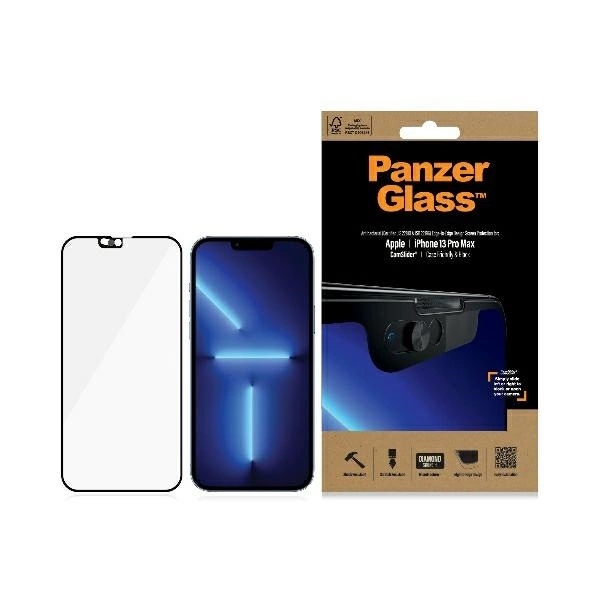 Apple iPhone 13 Pro Max 6.7'' PanzerGlass E2E Super+ Microfracture Aizsargstikls uz Visu Ekrānu | PanzerGlass Tempered...
