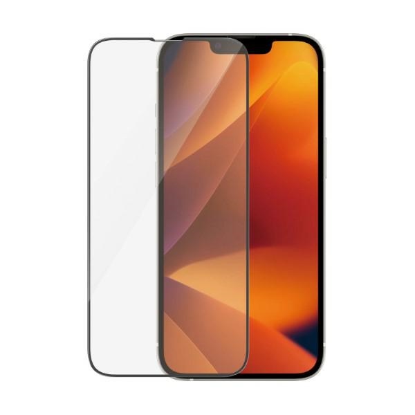PanzerGlass Ultra-Wide Fit Antibacterial Tempered Glass with Positioner for iPhone 14/13 Pro/13