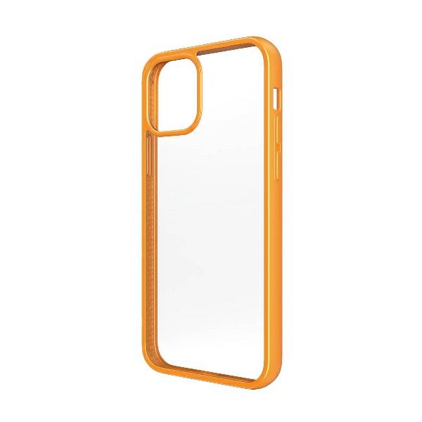 Чехол PanzerGlass ClearCase для iPhone 12 Pro Max, прозрачный оранжевый