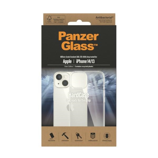 PanzerGlass HardCase antibakteriāls militāri sertificēts apvalks iPhone 14 / 15 13 - caurspīdīgs | antibacterial...