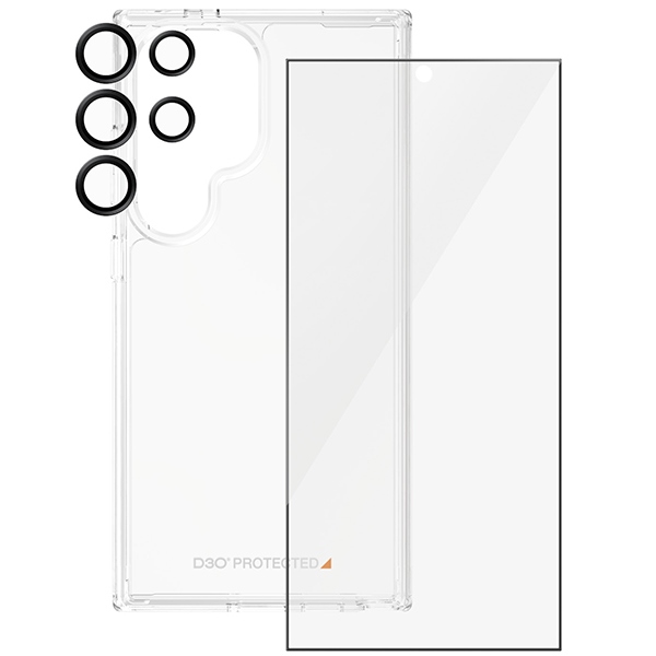 PanzerGlass 3-in-1 Protection Bundle for Samsung Galaxy S24 Ultra