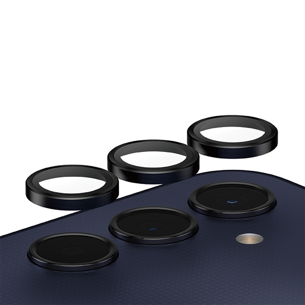 Защита камеры PanzerGlass Hoops для Samsung Galaxy A25 5G - с черной рамкой