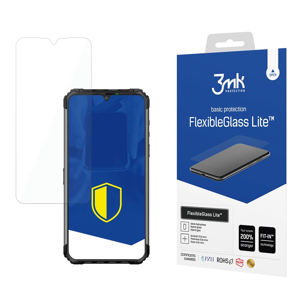 Ulefone Armor 7 / 7e 3MK Flexibleglass Lite Lokāms Aizsargstikls | Tempered Glass Screen Protector