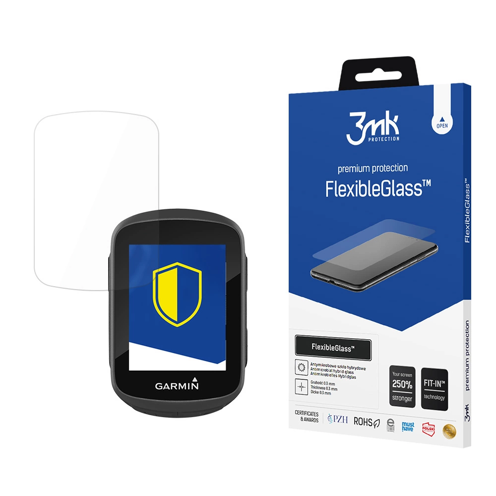 Garmin Edge 130 3MK Flexibleglass Lokāms Aizsargstikls | Tempered Glass Screen Protector
