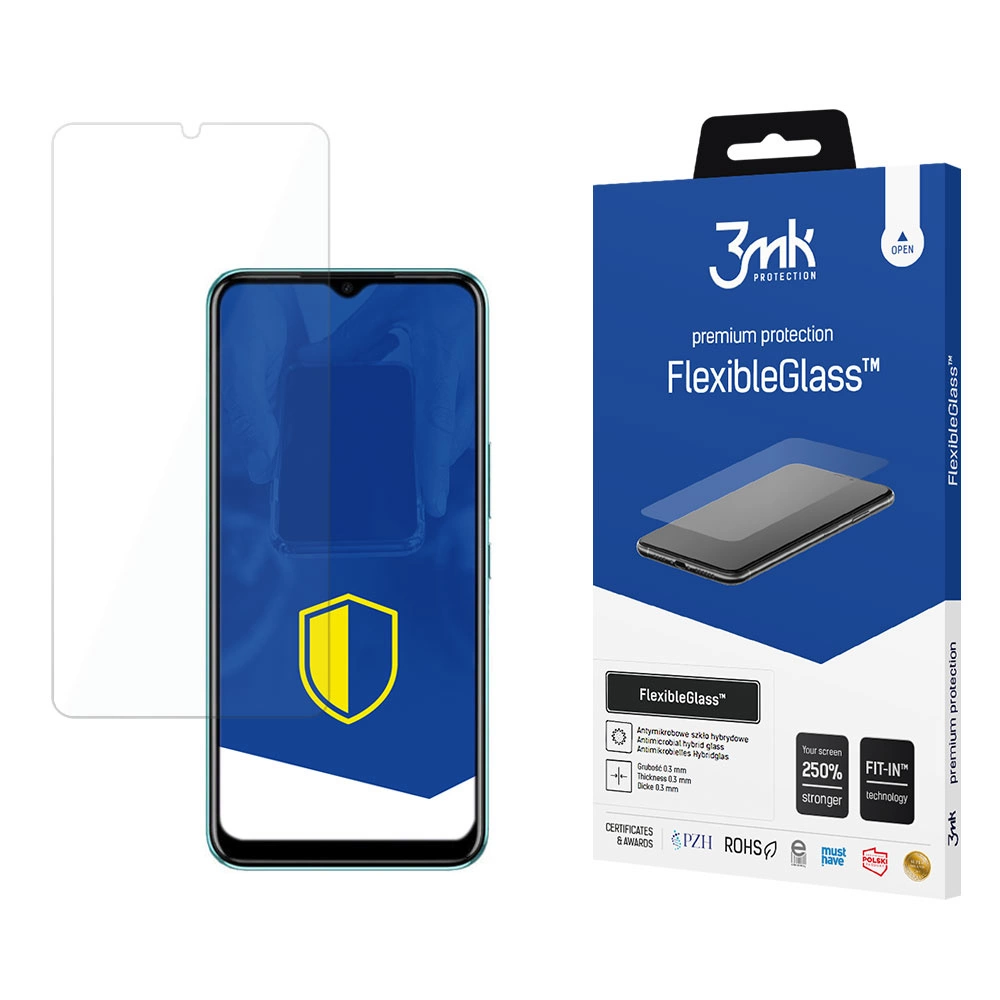 Tecno Spark 8 3MK Flexibleglass Гибкое Стекло | Tempered Glass Screen Protector