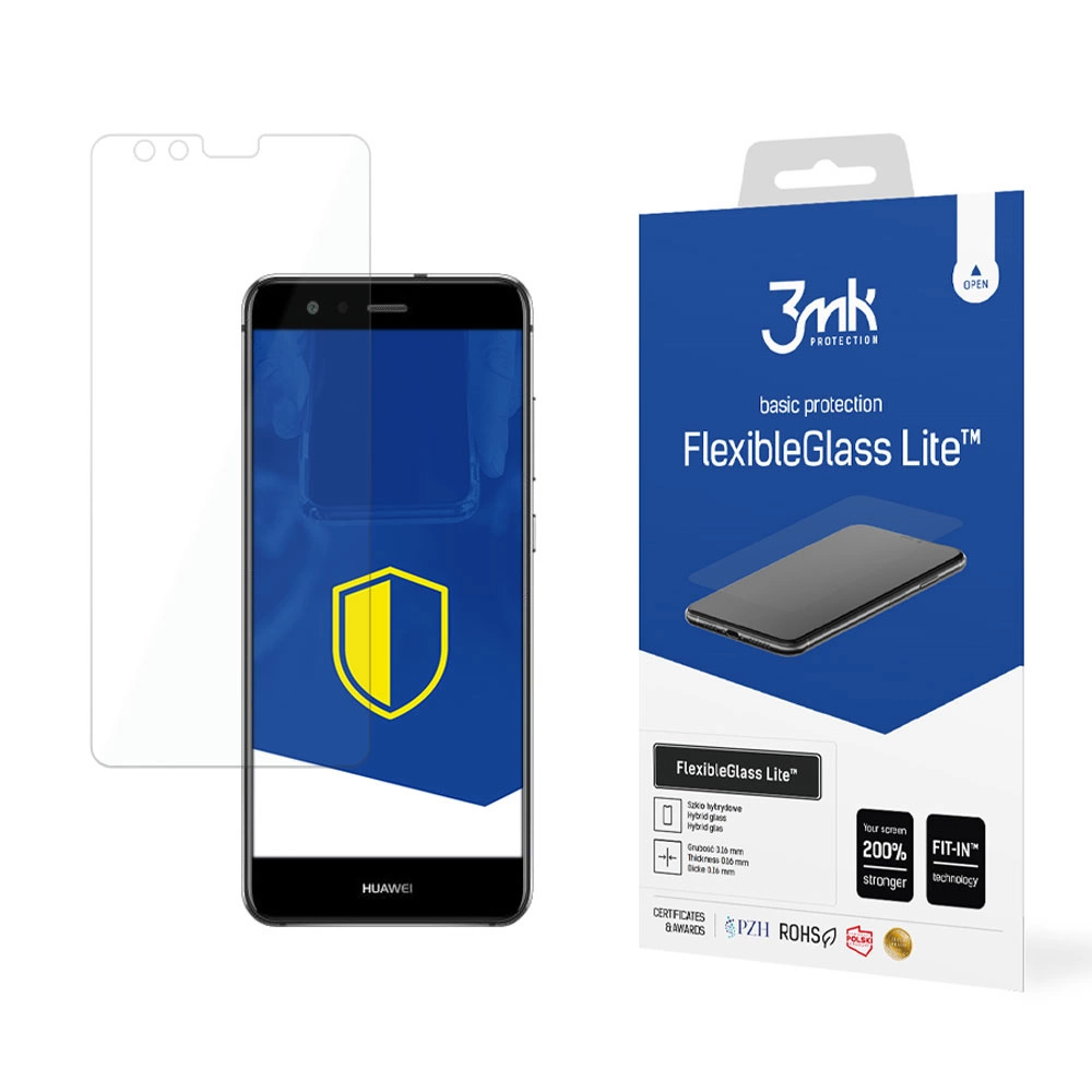Huawei P10 Lite 3MK Flexibleglass Lite Lokāms Aizsargstikls | Tempered Glass Screen Protector