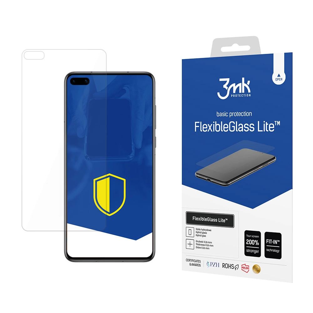 Huawei P40 5G 3MK Flexibleglass Lite Tempered Glass Screen Protector