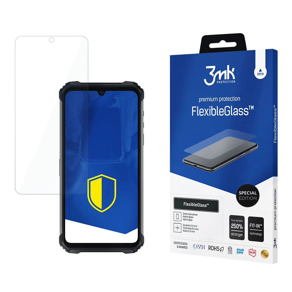 Ulefone Armor 8 Pro 3MK Flexibleglass Lokāms Aizsargstikls | Tempered Glass Screen Protector
