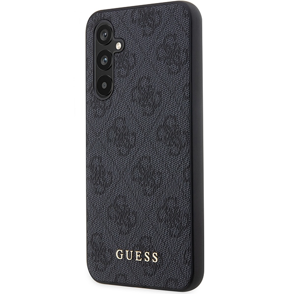 Samsung Galaxy A54 (SM-A546) Guess 4G Metal Gold Logo Case Cover, Grey