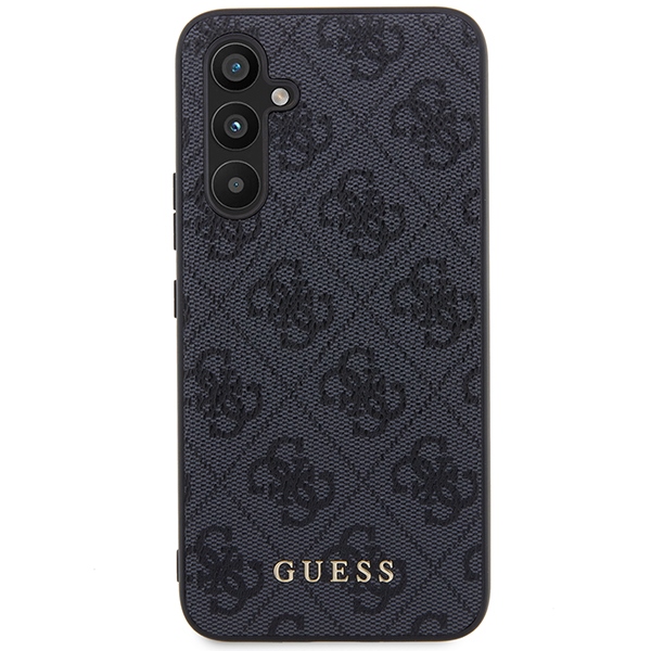 Samsung Galaxy A54 (SM-A546) Guess 4G Metal Gold Logo Case Cover, Grey