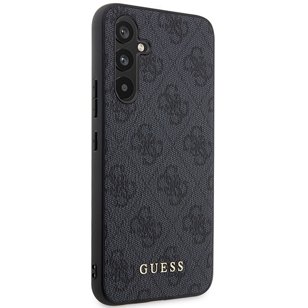 Samsung Galaxy A54 (SM-A546) Guess 4G Metal Gold Logo Case Cover, Grey