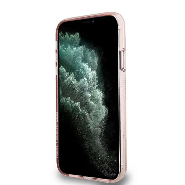 Karl Lagerfeld iPhone 11 / XR vāciņš IML Choupette Head & Monogram, rozā