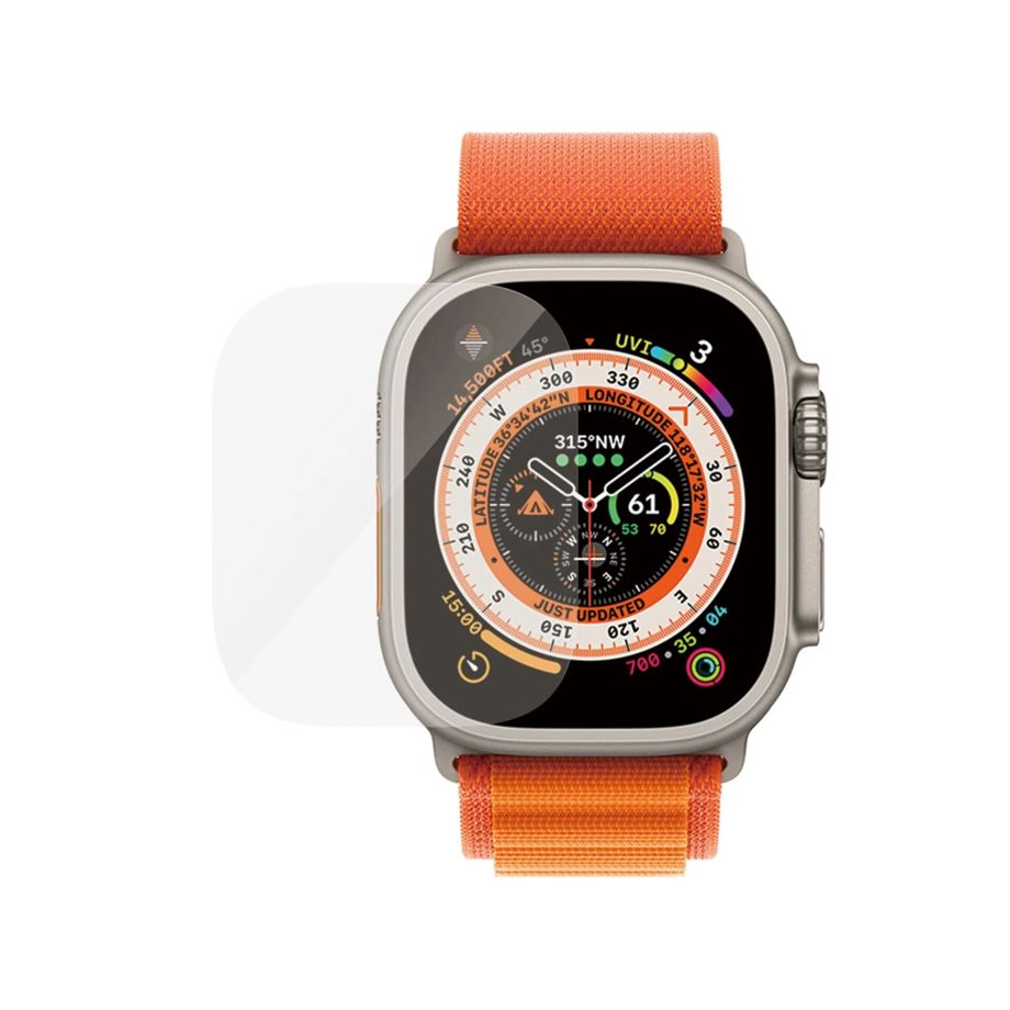 PanzerGlass Ultra-Wide Fit rūdīts stikls Apple Watch Ultra 49mm korpusam | tempered glass for