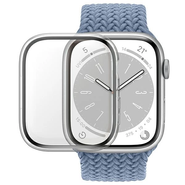 PanzerGlass Full Body Case for Apple Watch 7 / 8 / 9 (41 mm), Transparent