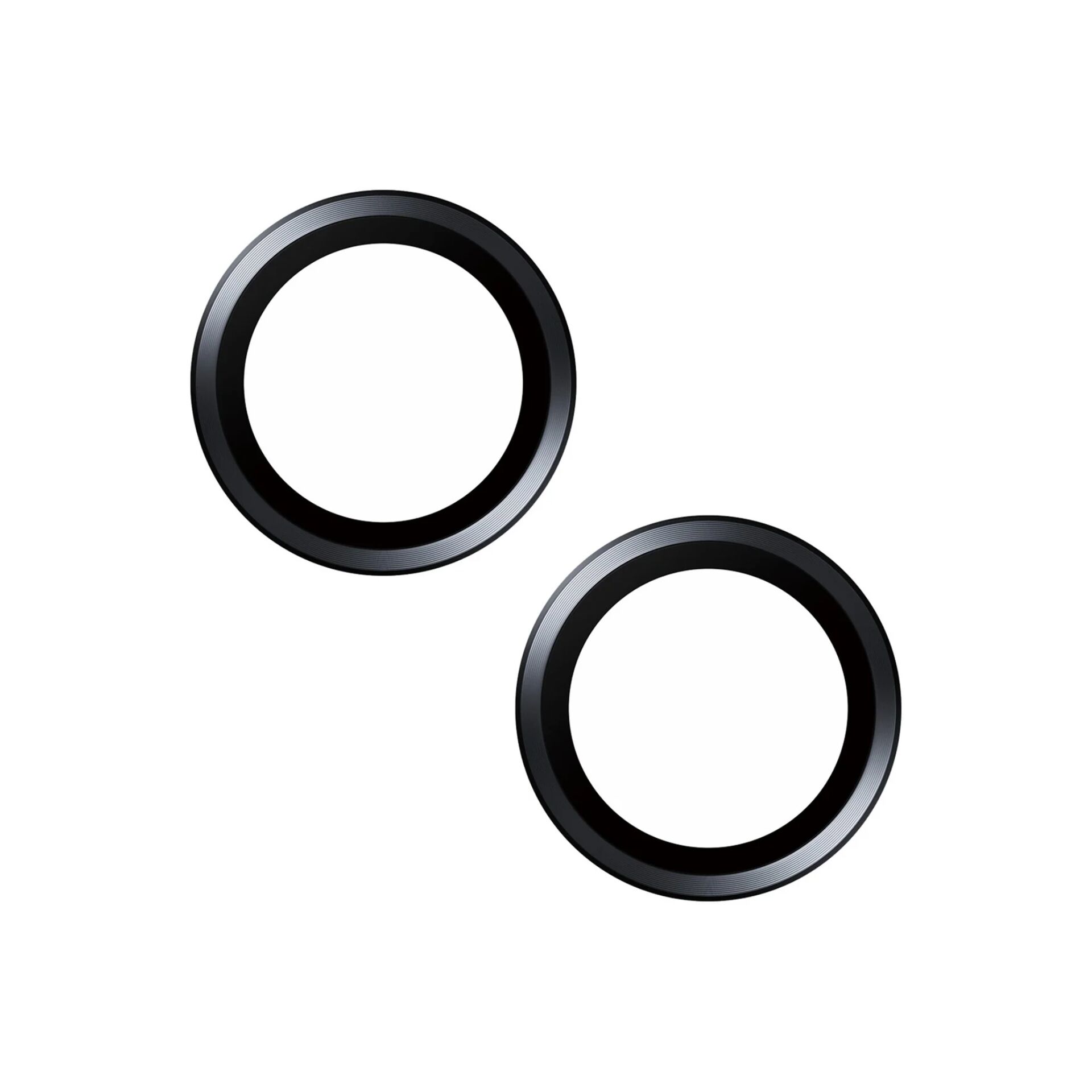 Panzerglass Hoops 1138 kameras aizsargstikls iPhone 15 / 15 Plus, caurspīdīgs ar melnu rāmi