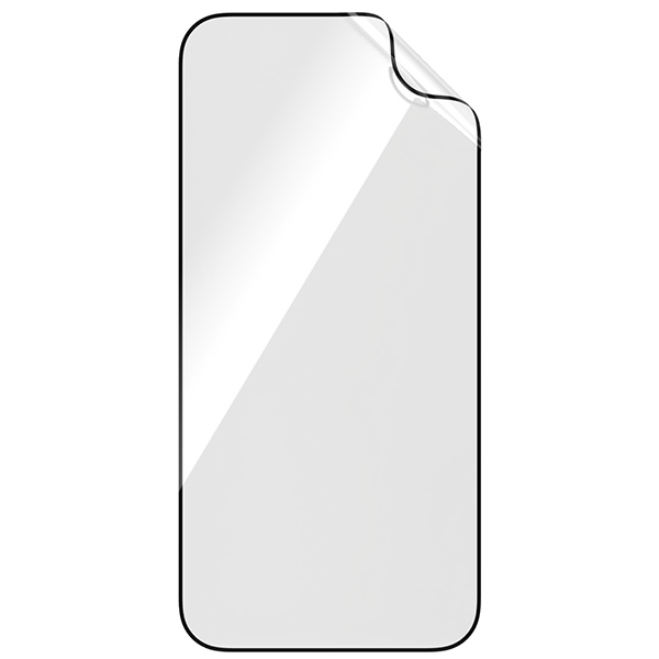 Гибридное стекло PanzerGlass Matrix Ultra-Wide-Fit для iPhone 15 с позиционером