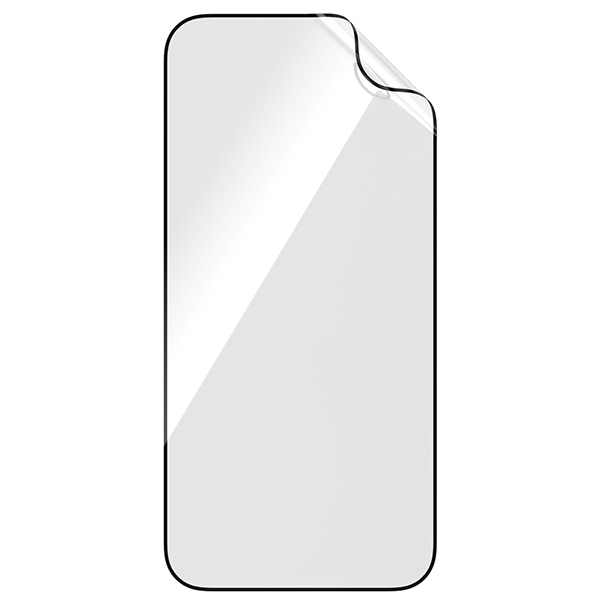 Гибридное стекло PanzerGlass Matrix Ultra-Wide-Fit для iPhone 15 Pro Max с позиционером