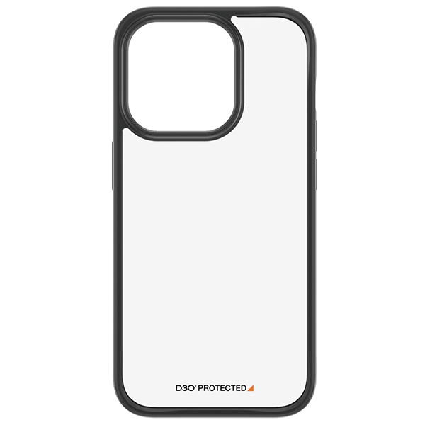 PanzerGlass iPhone 15 Pro vāciņš ClearCase, caurspīdīgs/melns