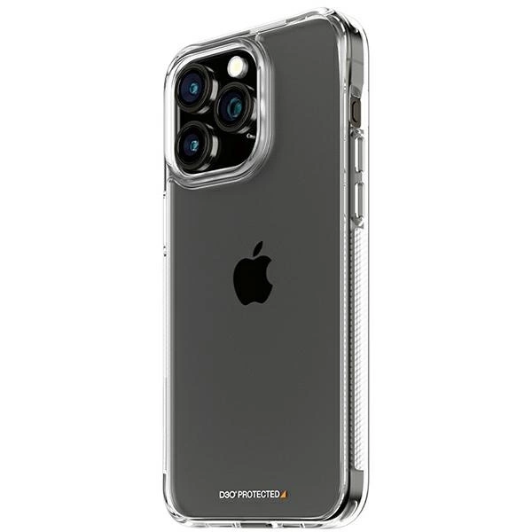 PanzerGlass cietais futrālis ar D3O un militāro sertifikāciju iPhone 15 Pro Max - caurspīdīgs | HardCase with and...