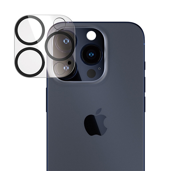 PanzerGlass Privacy Bundle 3in1 Transparent Case + Privacy Glass + Camera Protector for iPhone 15 Pro Max