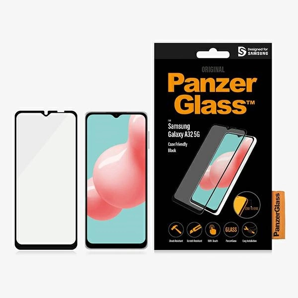 PanzerGlass E2E Regulārs rūdīts stikls Samsung Galaxy A33 5G - ar melnu rāmi | Regular tempered glass for with...