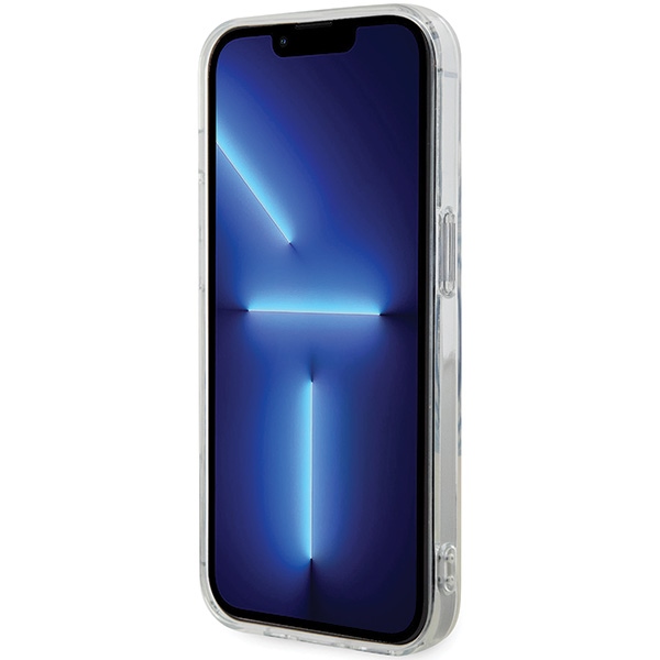 Karl Lagerfeld iPhone 14 Pro vāciņš IML Choupette MagSafe, caurspīdīgs