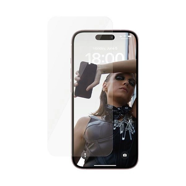 SAFE by PanzerGlass Ultra-Wide Fit rūdīts stikls iPhone 15 Pro tālrunim | tempered glass for