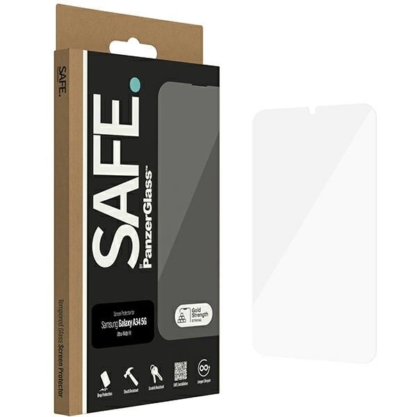 PanzerGlass aizsargstikls priekš Samsung Galaxy A34 5G | SAFE tempered glass by for