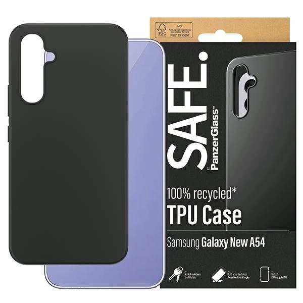 SAFE by PanzerGlass korpuss priekš Samsung Galaxy A55 5G - melns | case for black