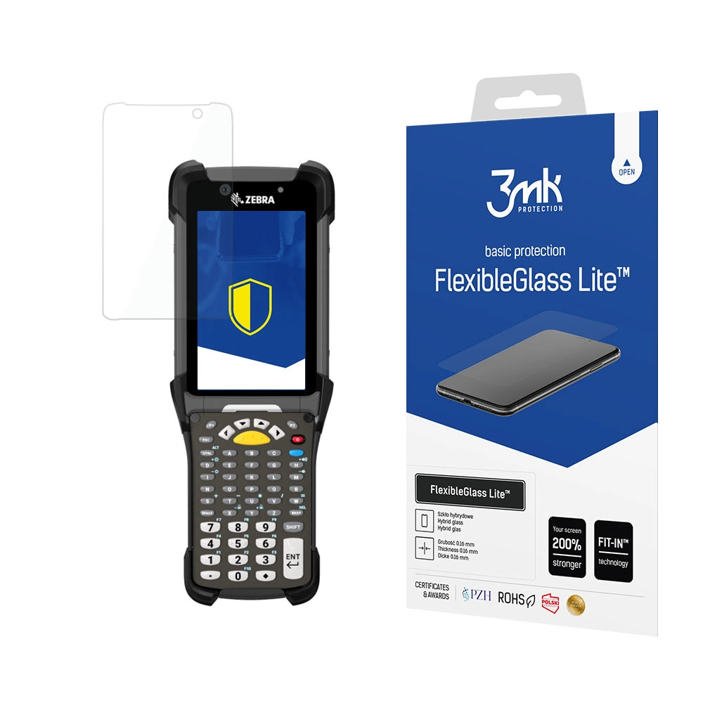 Zebra MC930B / MC9300 3MK Flexibleglass Lite Lokāms Aizsargstikls | Tempered Glass Screen Protector