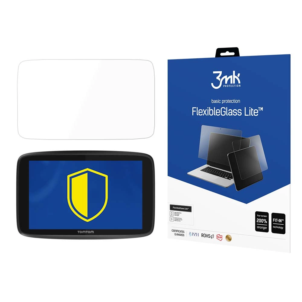 Tomtom Go Professional 6250 3MK Flexibleglass Lite Плёнка | Tempered Glass Screen Protector