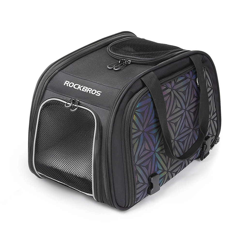 Rockbros Transport Bicycle Bag for Cats and Dogs, Black