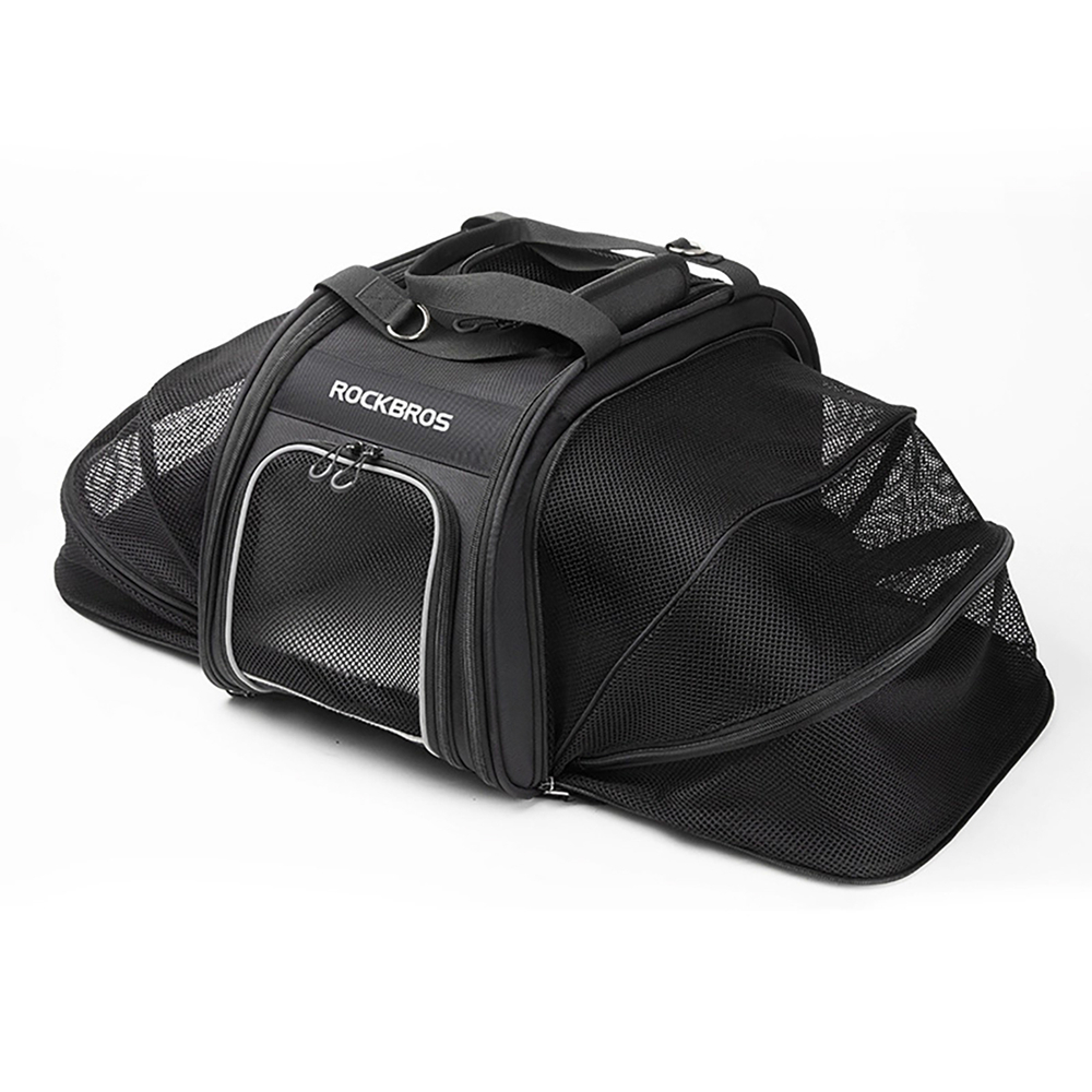 Rockbros Transport Bicycle Bag for Cats and Dogs, Black