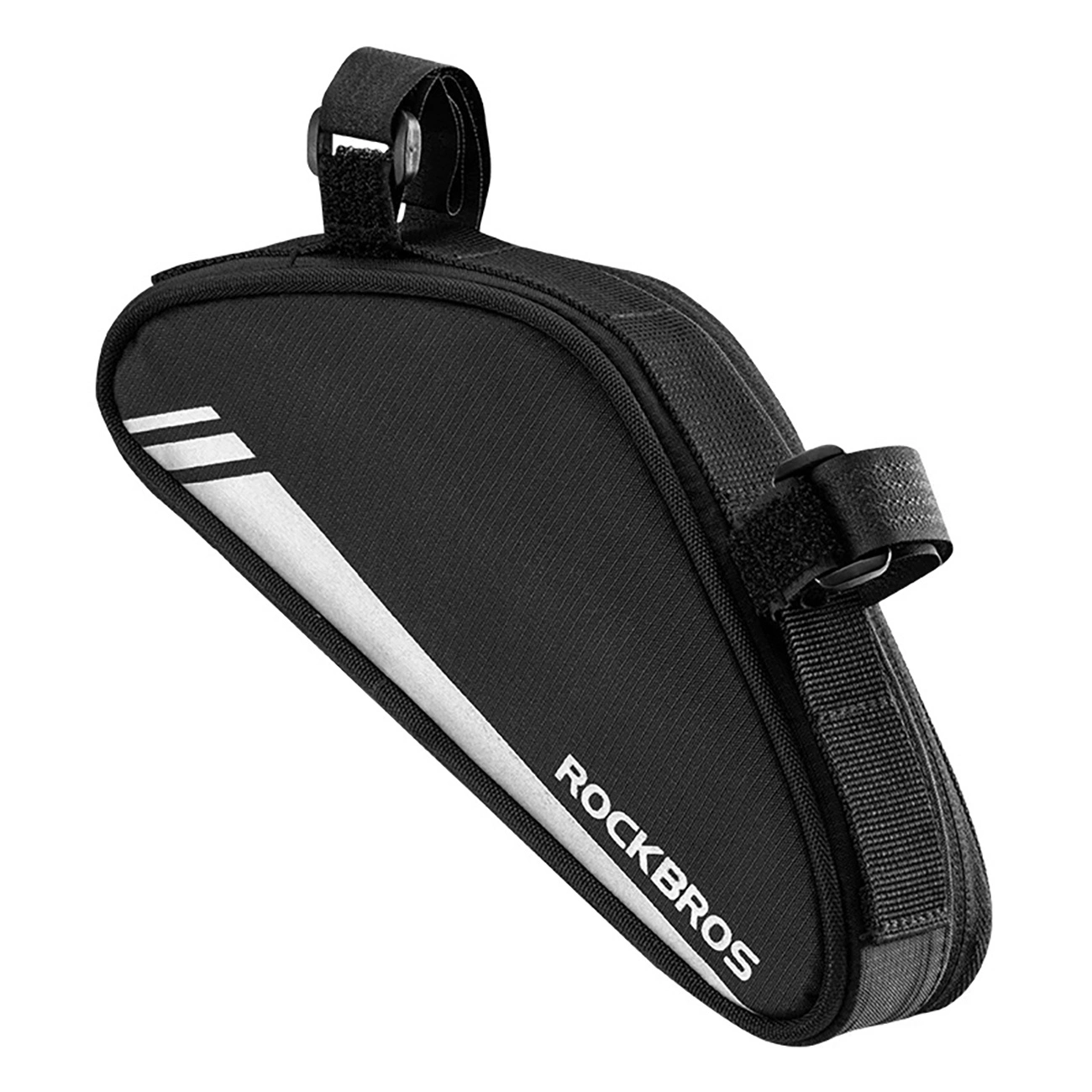Rockbros B55-BK velosipēda soma rāmim 0,7 l - melna | bicycle bag for frame 0.7 black