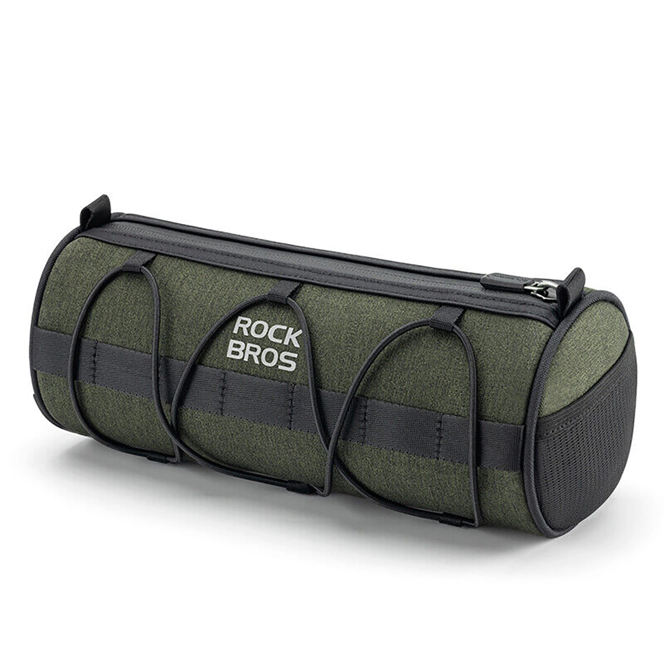 Rockbros velosipēda stūres soma 2 l, zaļa