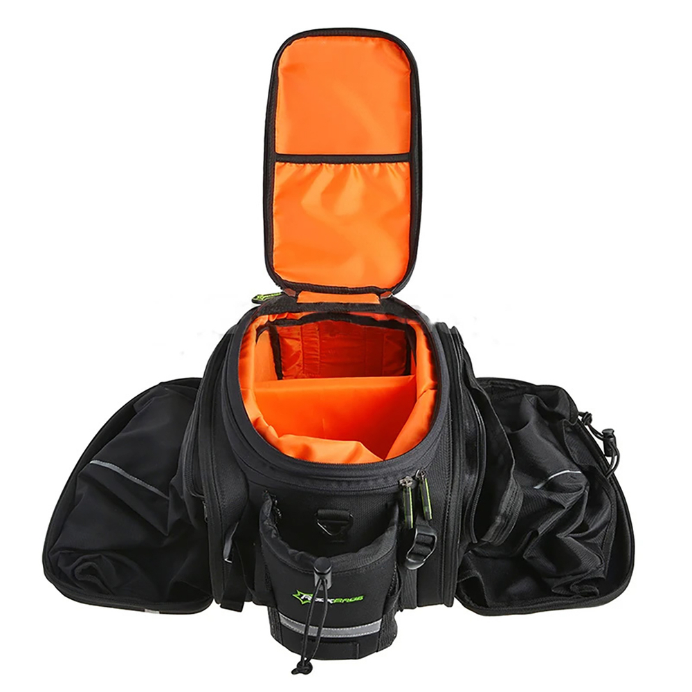 Rockbros A6-03BK velosomas bagāžniekam 10-35 l, melna
