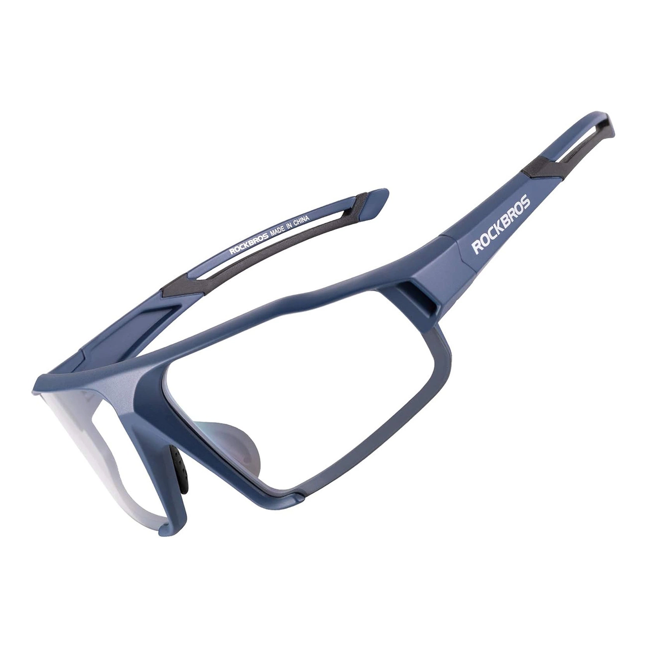 Rockbros SP216BL fotohromiskās UV400 velosipēdu brilles - zilas | photochromic cycling glasses blue